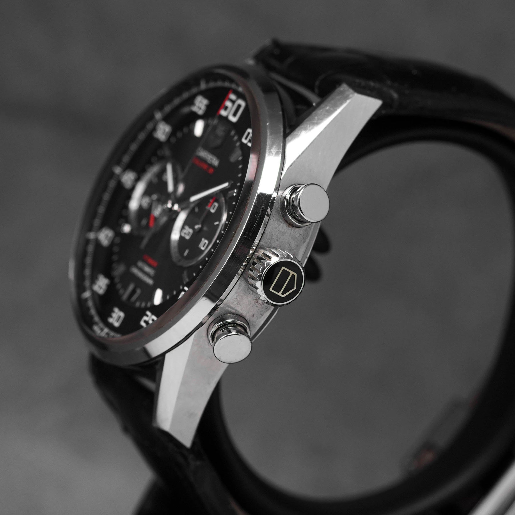 CARRERA CALIBRE 36 FLYBACK CHRONOGRAPH BLACK DIAL (2013)
