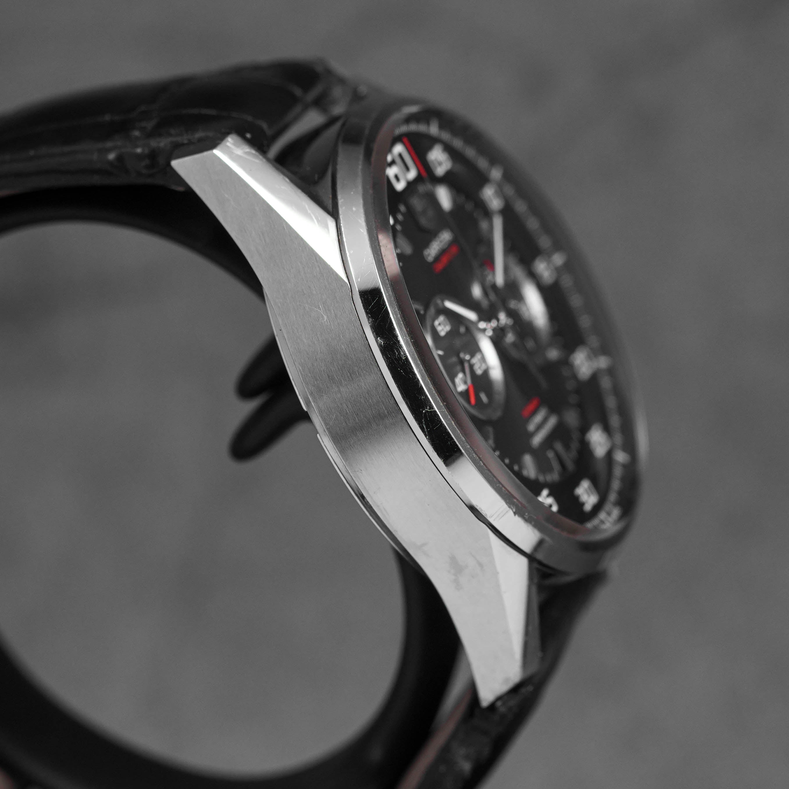 CARRERA CALIBRE 36 FLYBACK CHRONOGRAPH BLACK DIAL (2013)