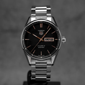 CARRERA CALIBRE 5 DAY-DATE BLACK DIAL (2016)