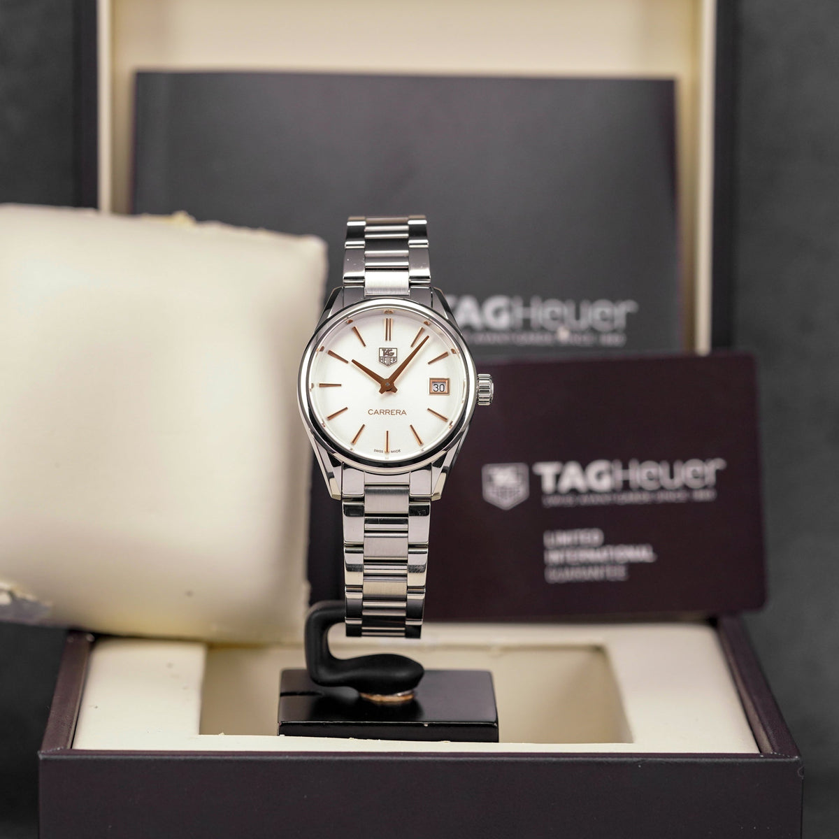 CARRERA DATE 32MM SILVER DIAL (2016)