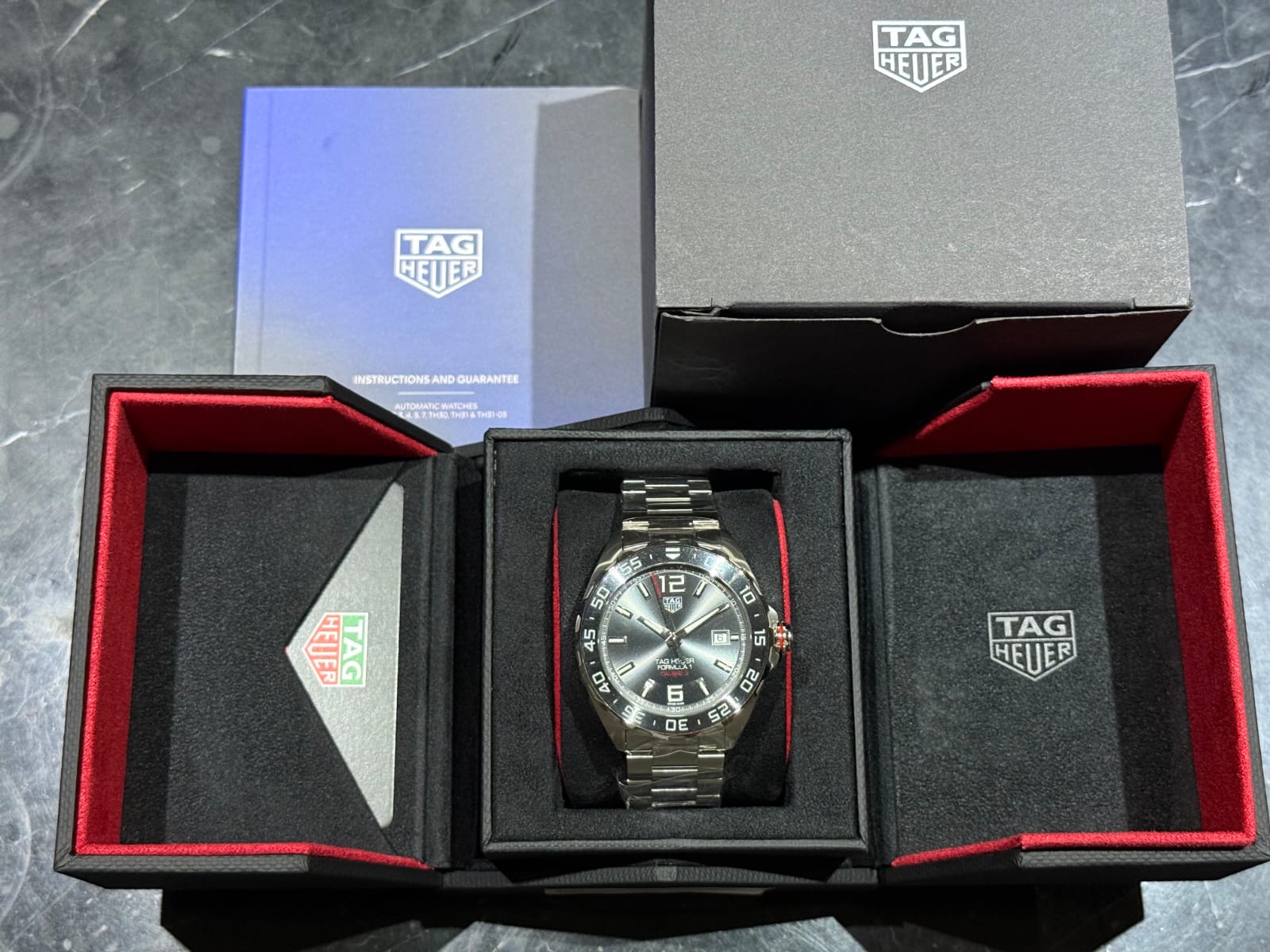 FORMULA 1 DATE 43MM BLACK DIAL (2026)