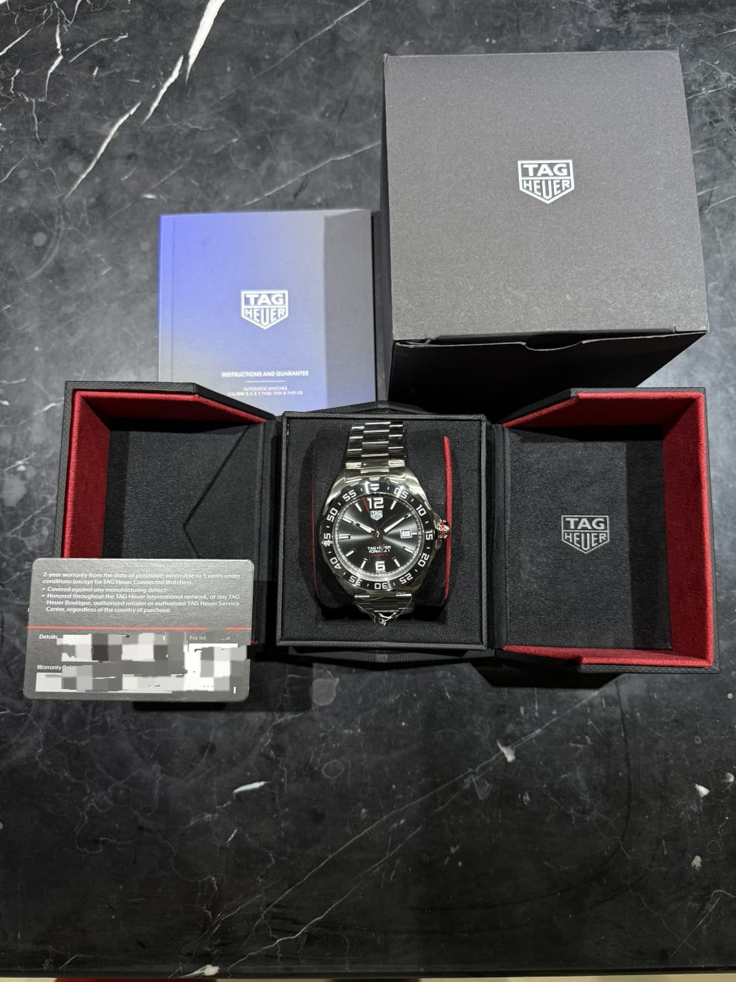 FORMULA 1 DATE 43MM BLACK DIAL (2026)