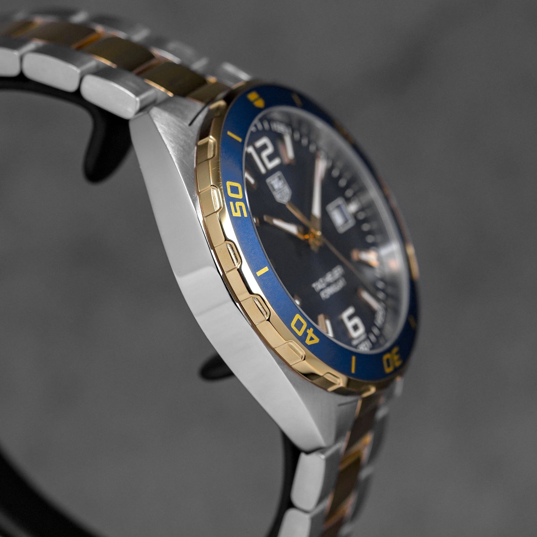 FORMULA 1 DATE 41MM TWOTONE YELLOWGOLD-PLATED BLUE DIAL (2018)