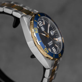 FORMULA 1 DATE 41MM TWOTONE YELLOWGOLD-PLATED BLUE DIAL (2018)