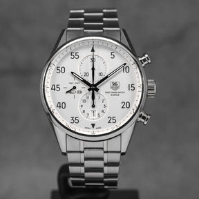 CARRERA CALIBRE 1887 CHRONOGRAPH SILVER DIAL 'SPACE X 2012' LIMITED EDITION (2013)