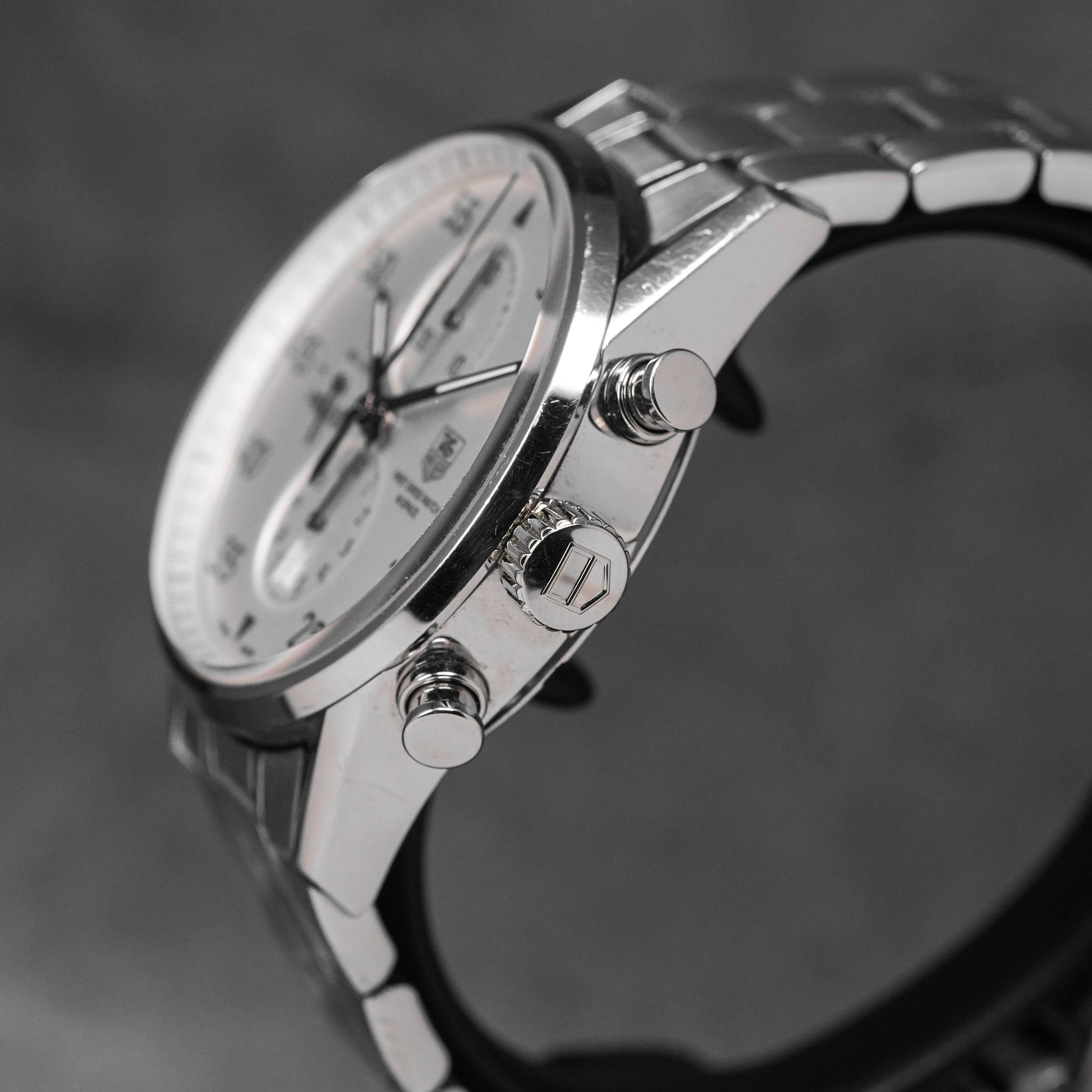 CARRERA CALIBRE 1887 CHRONOGRAPH SILVER DIAL 'SPACE X 2012' LIMITED EDITION (2013)