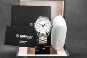 CARRERA CALIBRE 1887 CHRONOGRAPH SILVER DIAL 'SPACE X 2012' LIMITED EDITION (2013)