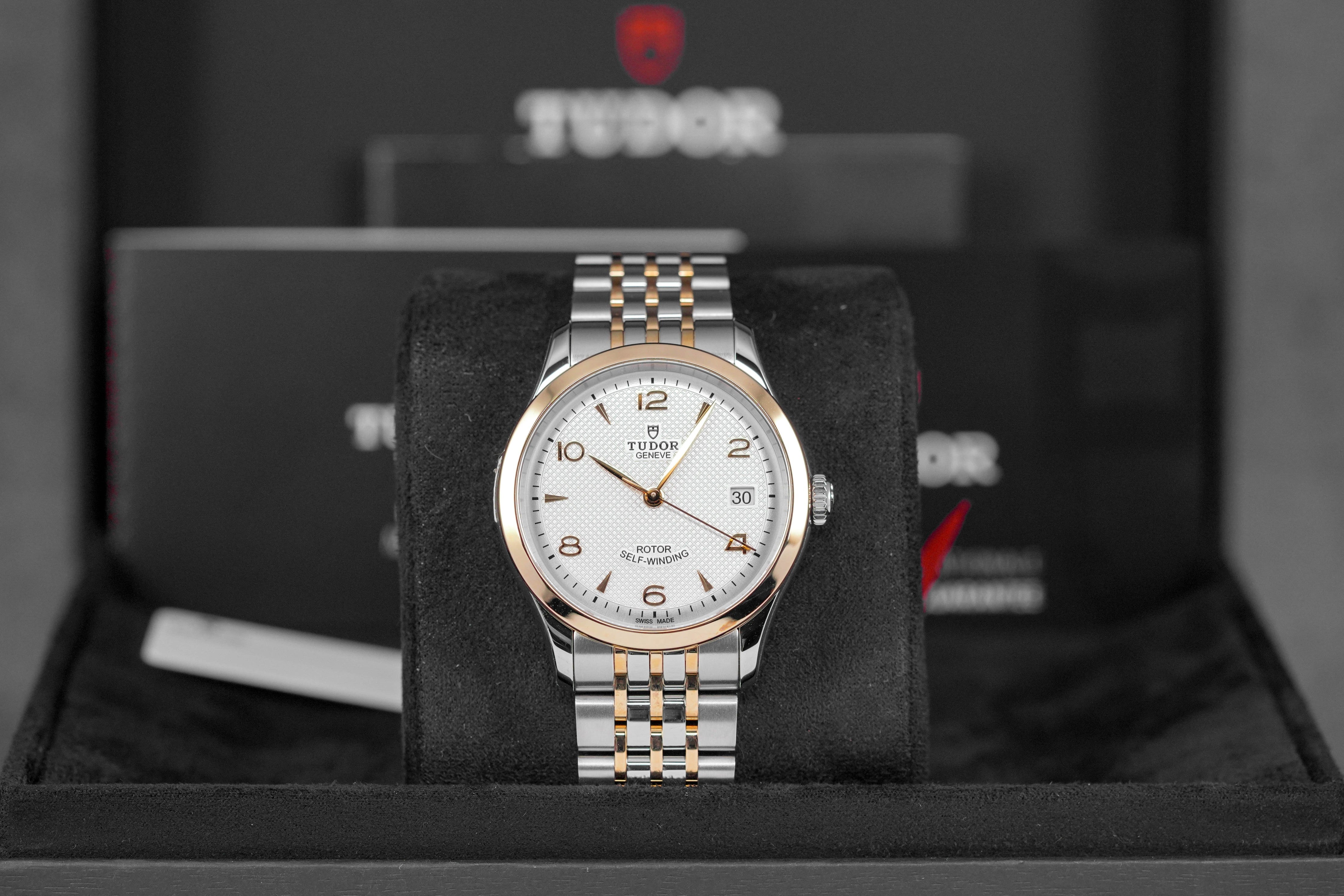harga tudor 1926 36 twotone rosegold white tebaru