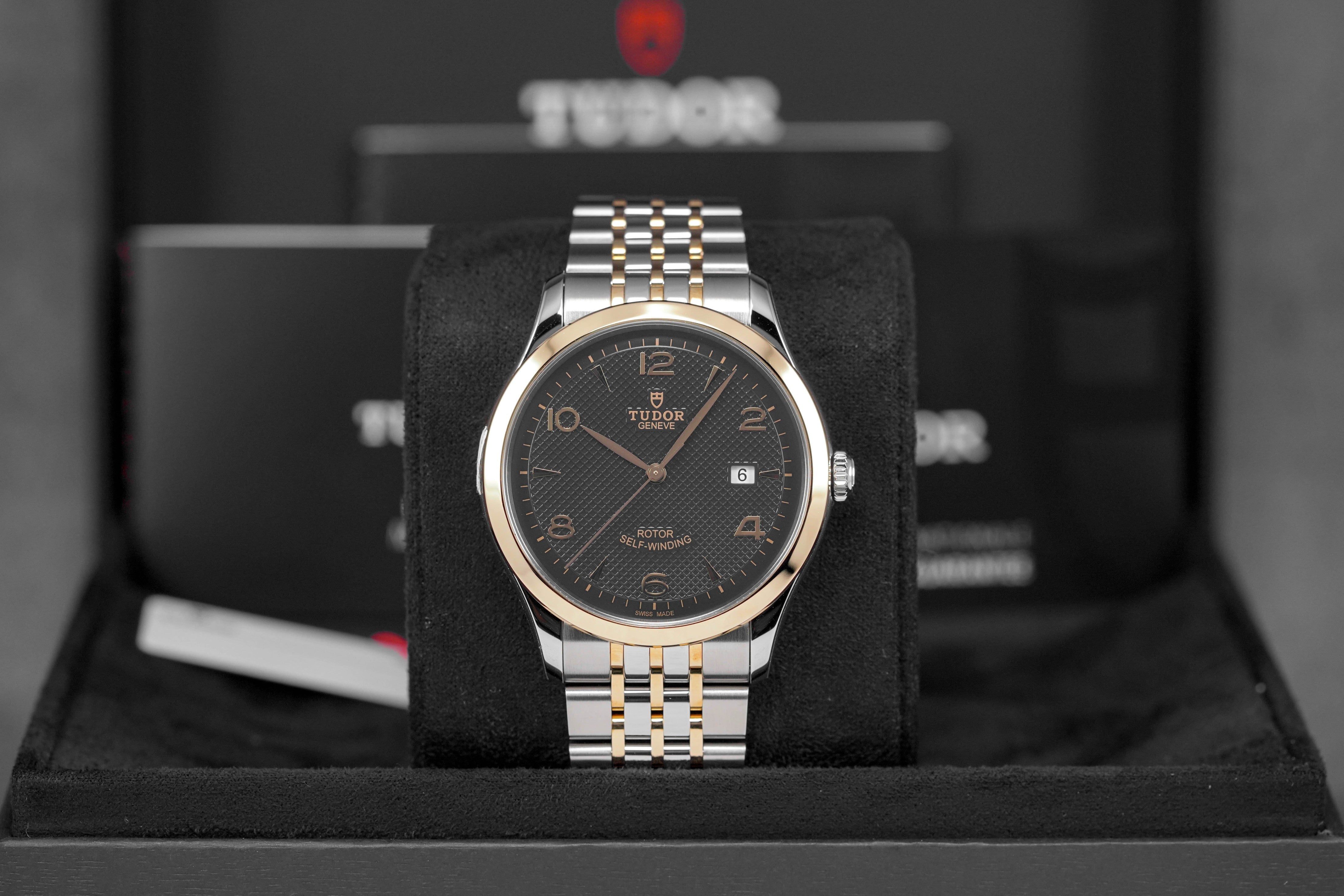 harga tudor 1926 41 twotone rosegold black terbaru
