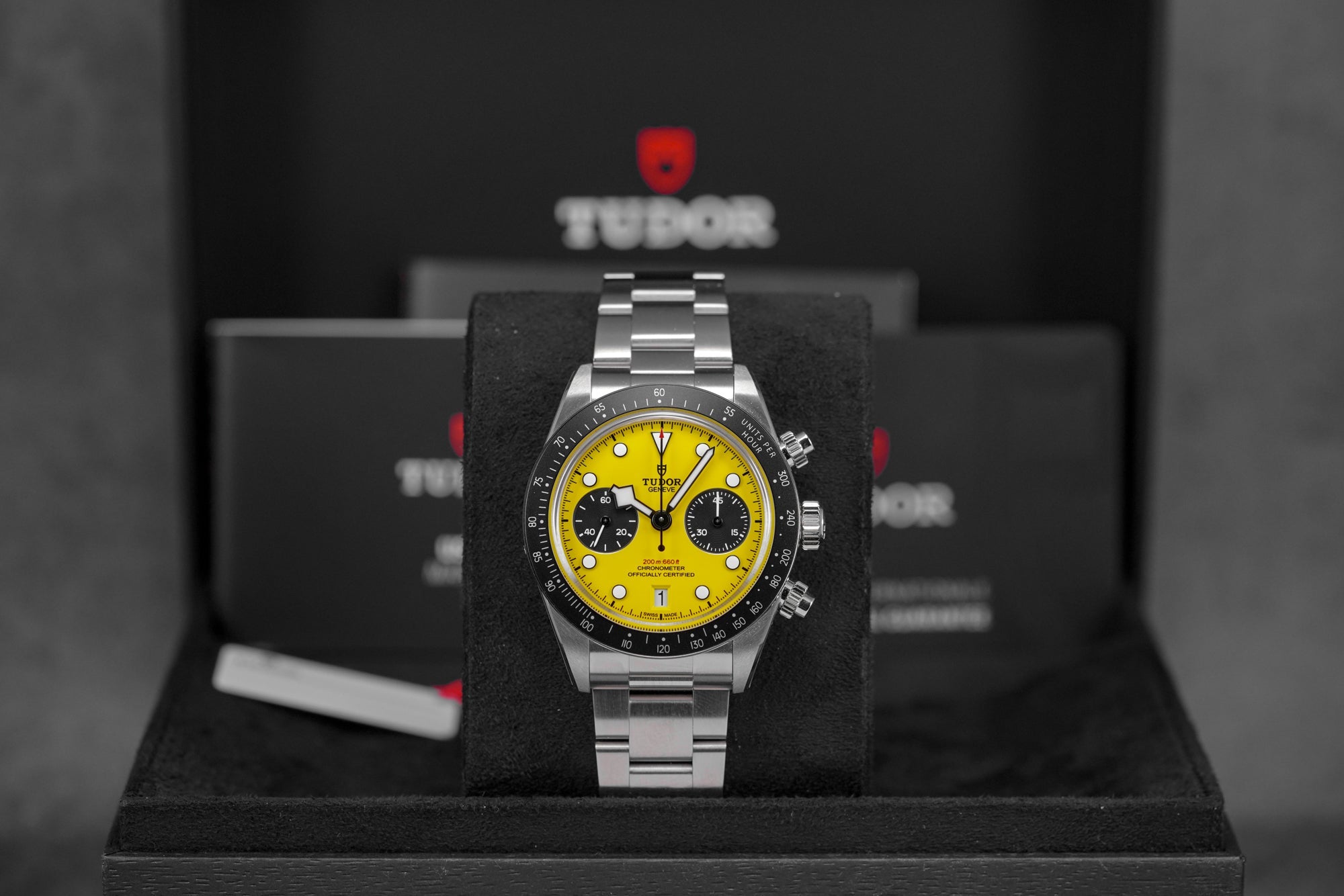 BLACK BAY CHRONO 'BUMBLEBEE' YELLOW DIAL (2026)