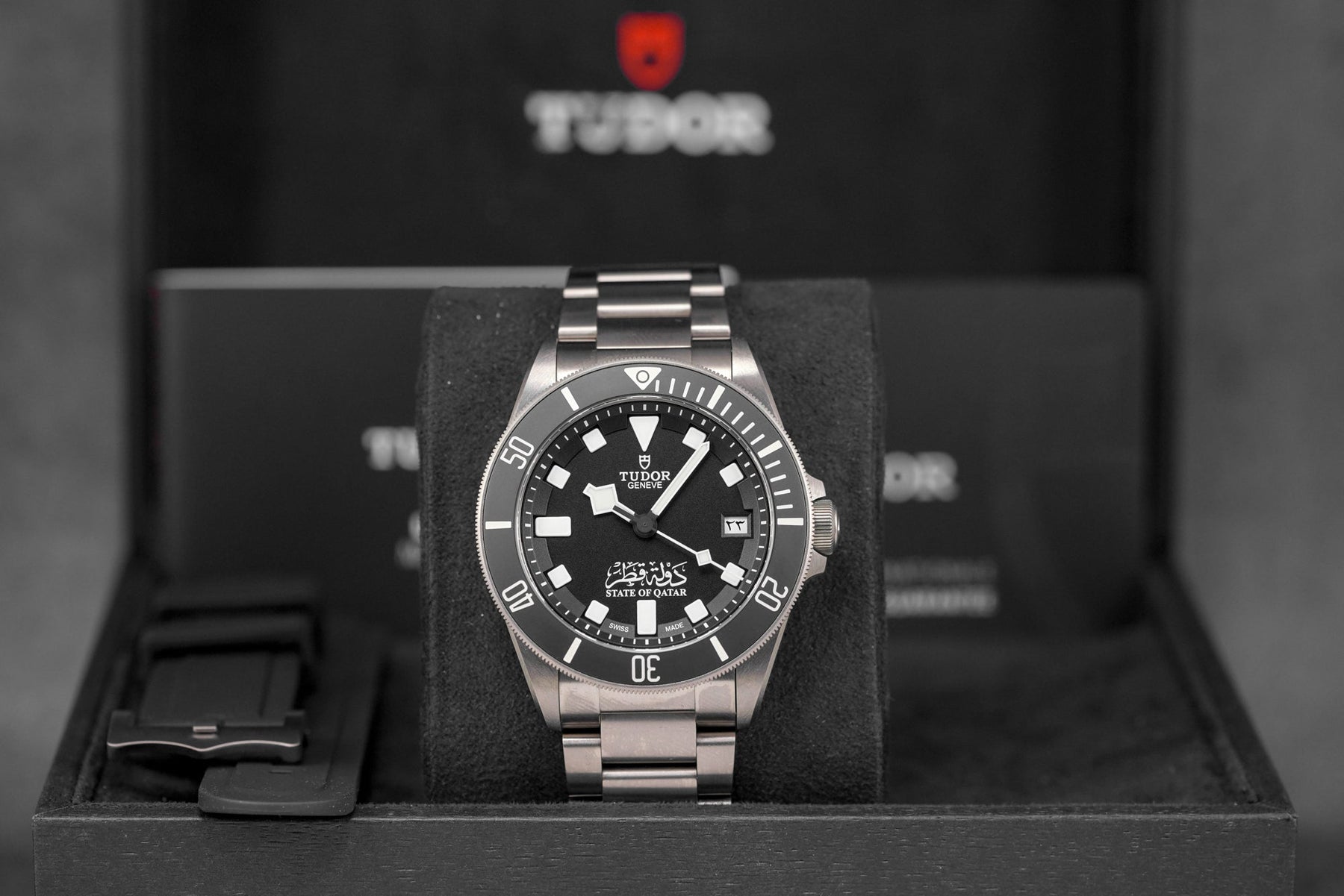 PELAGOS TITANIUM BLACK DIAL 'STATE OF QATAR' (2021)