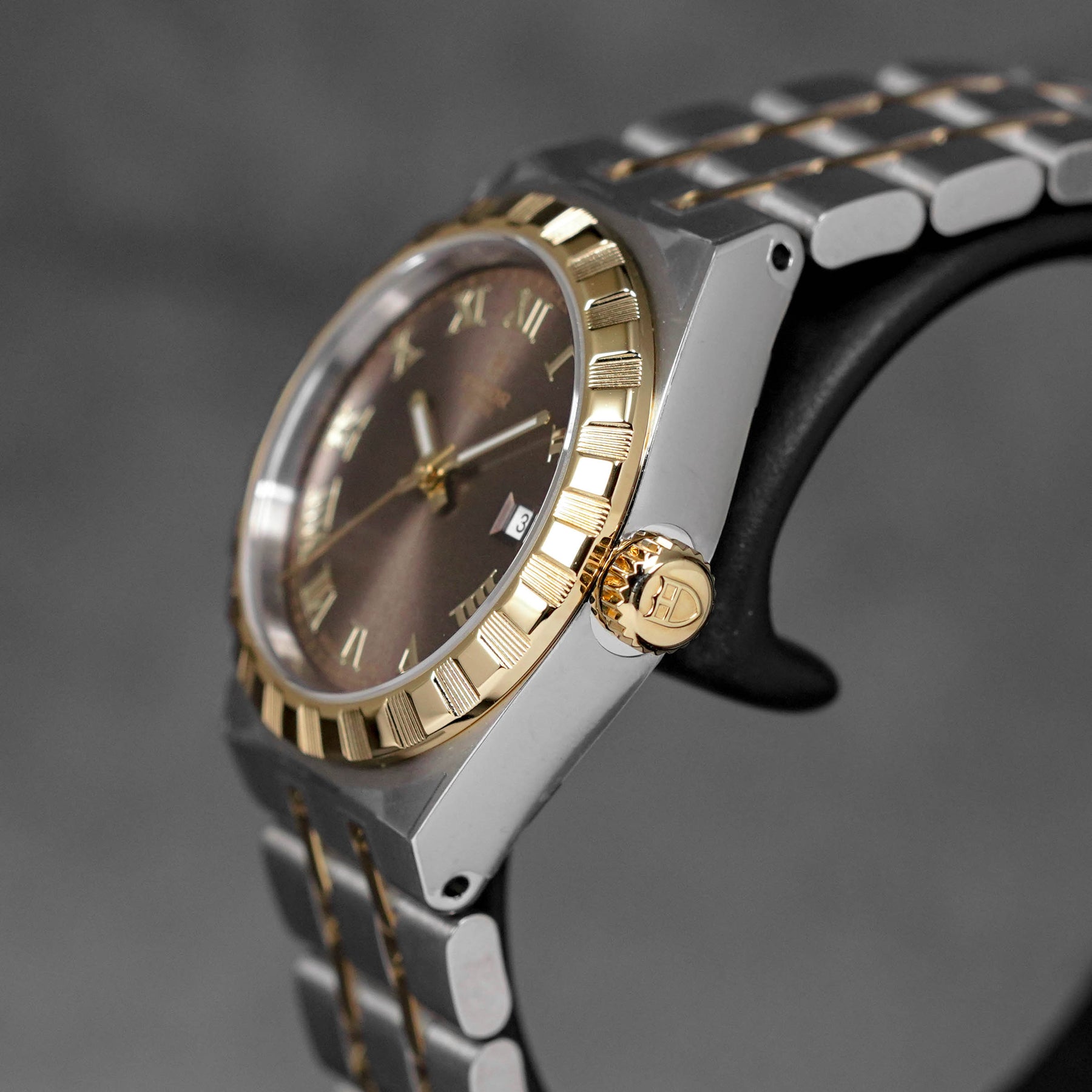 harga tudor royal 28 twotone yellowgold choco brown terbaru