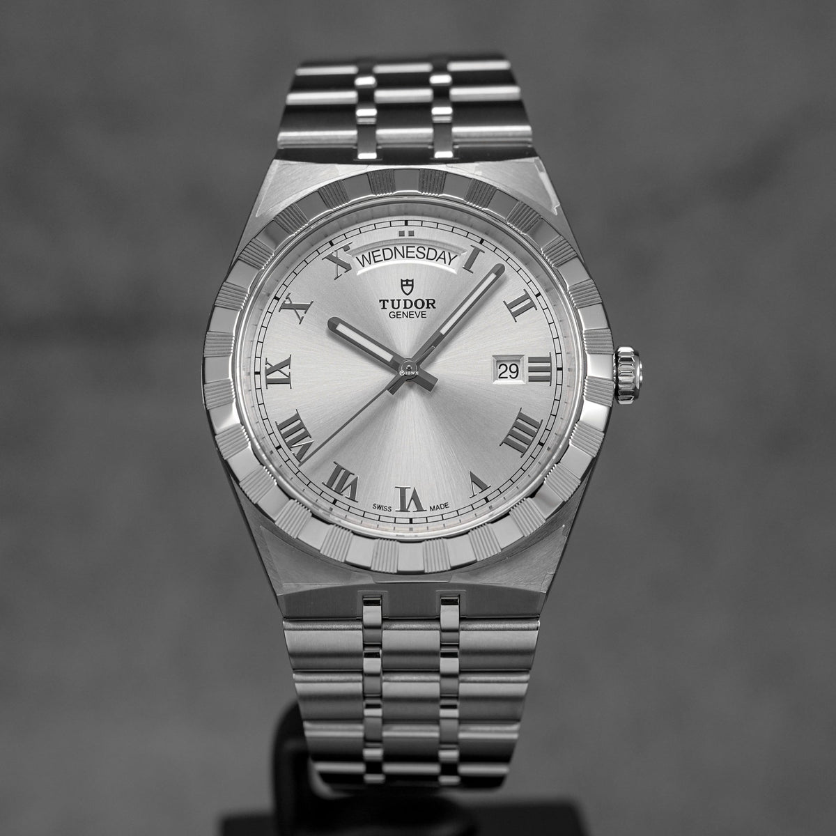 harga tudor royal day date 41 silver