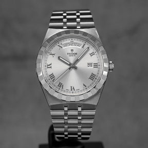 harga tudor royal day date 41 silver