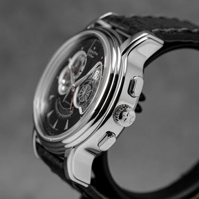 harga zenith chrono open grande date black