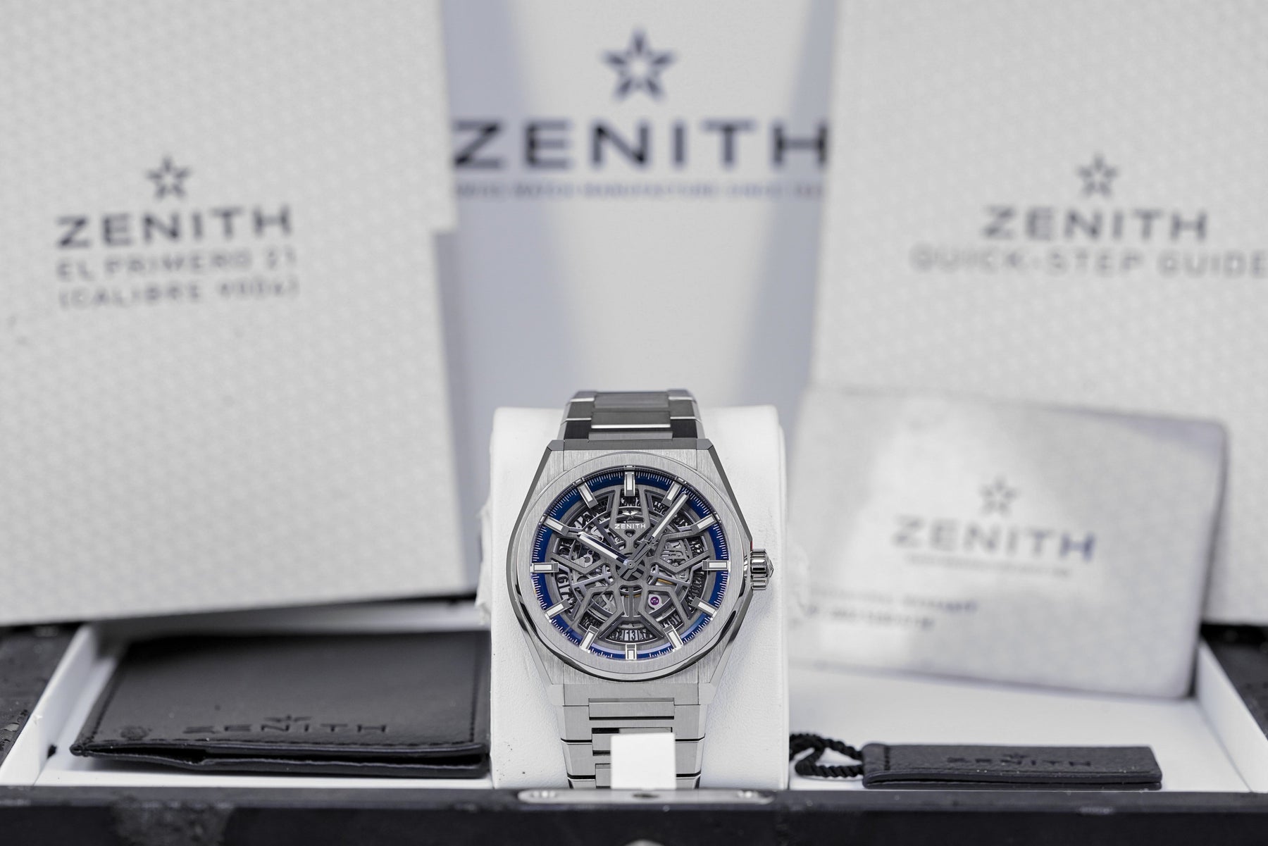 harga zenith defy classic 41 titanium skeleton