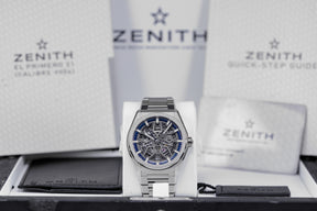 harga zenith defy classic 41 titanium skeleton