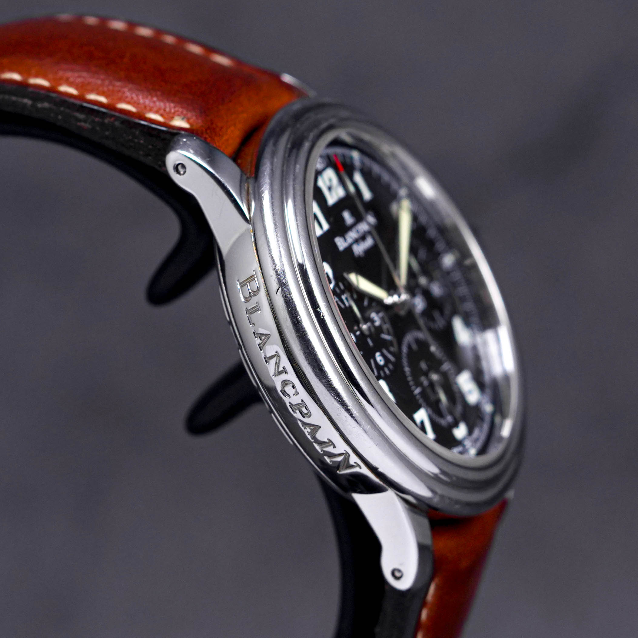 BLANCPAIN LEMAN FLYBACK BLACK