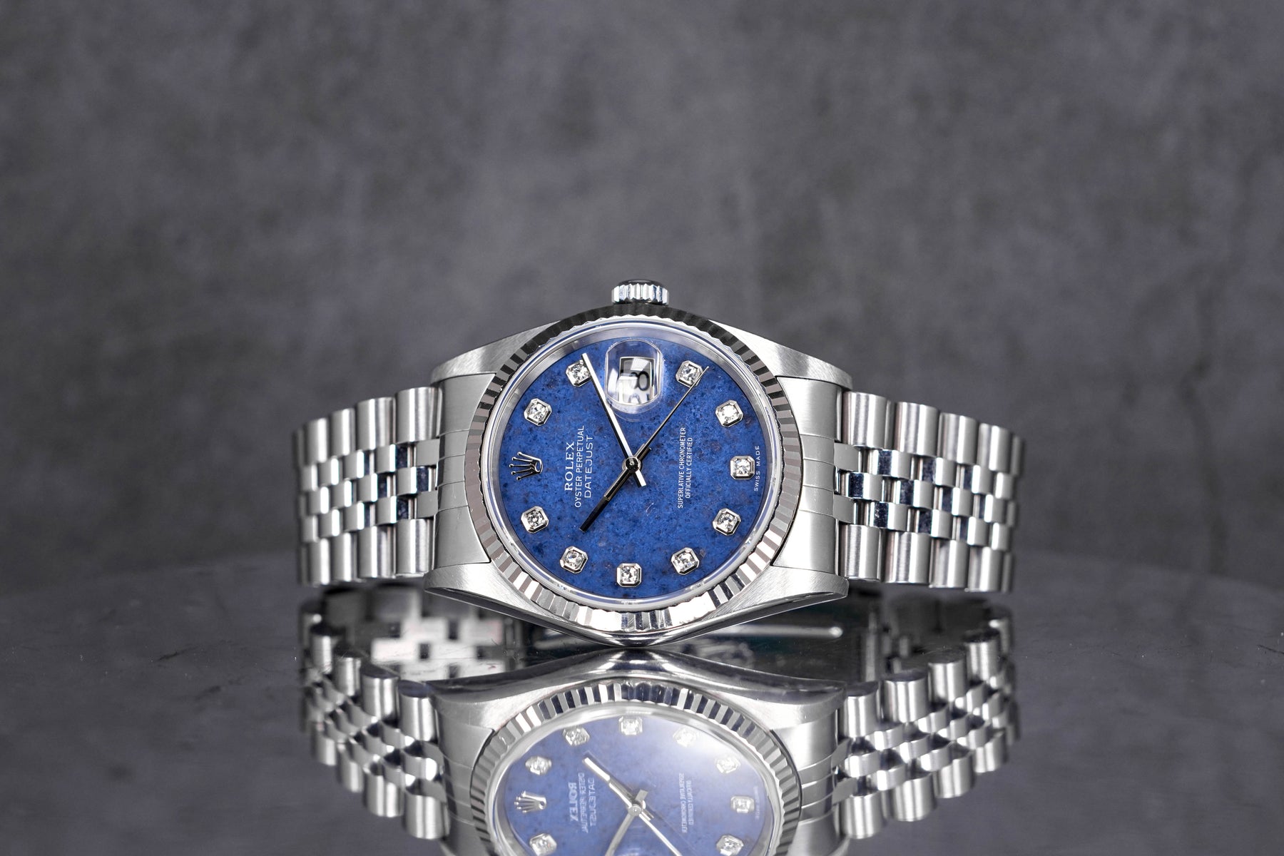 Rolex Datejust Sodalite Diamond Blue