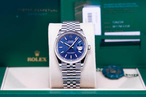 Rolex Datejust Blue Fluted
