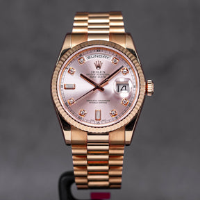 Rolex Daydate Pink Indonesia