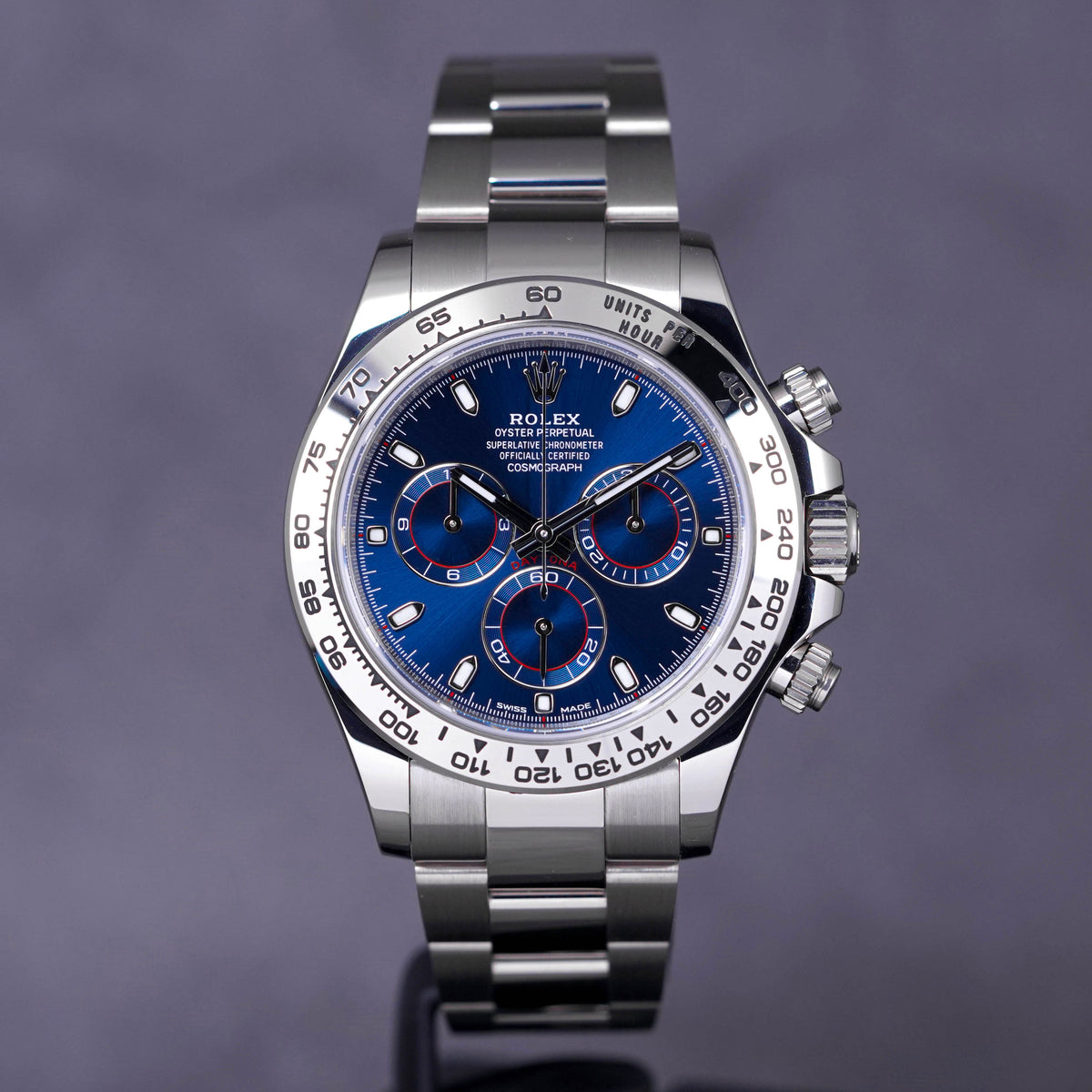 DAYTONA WHITEGOLD BLUE DIAL (2017)