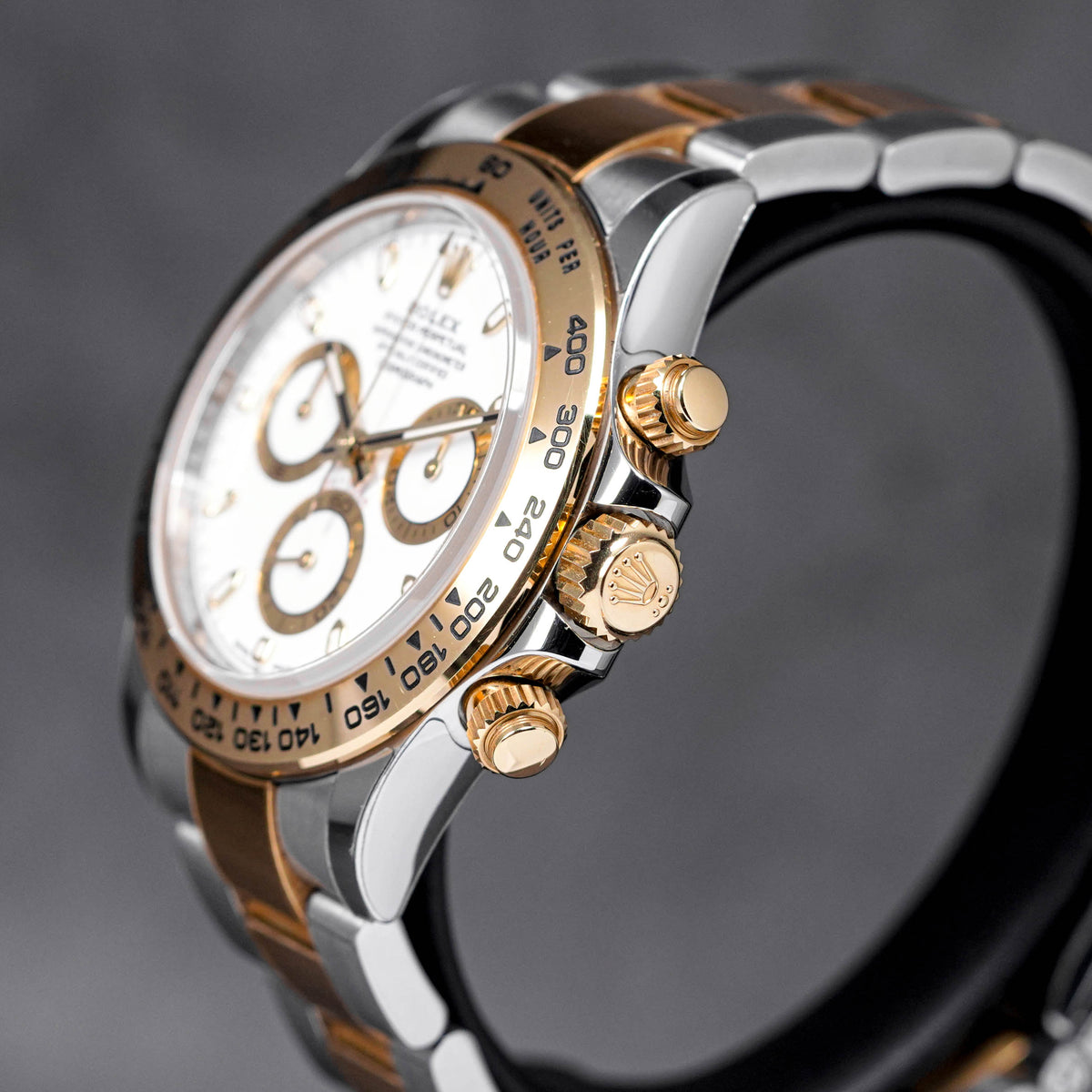 Rolex Daytona Yellowgold White