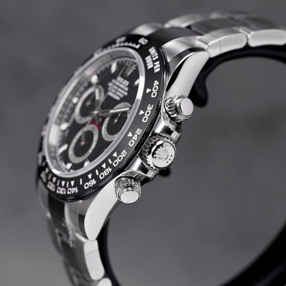 ROLEX DAYTONA STEEL CERAMIC BEZEL BLACK DIAL 2023