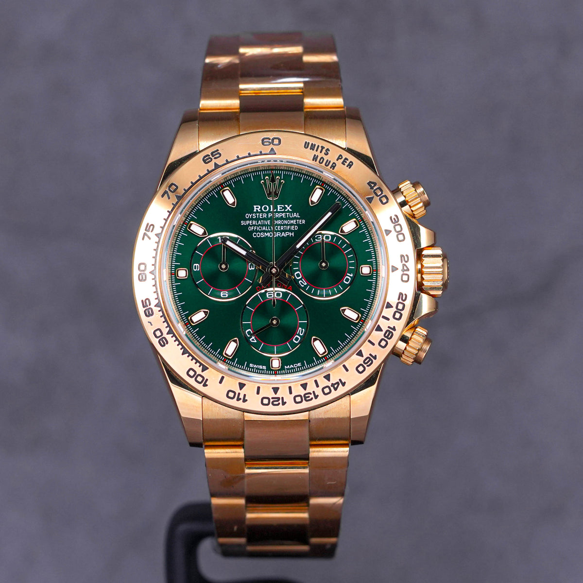 DAYTONA YELLOWGOLD GREEN DIAL 'JOHN MAYER' (2018)