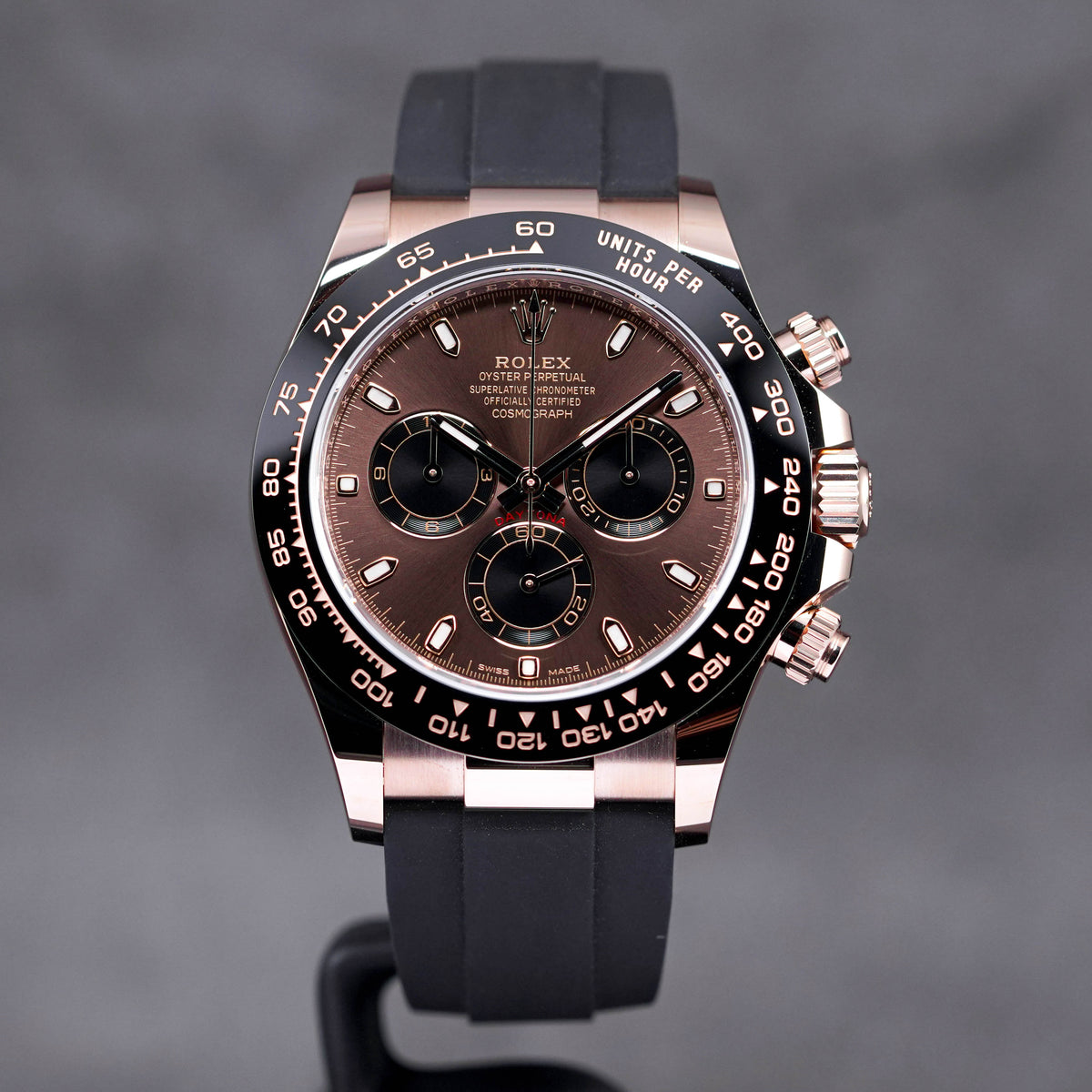 DAYTONA OYSTERFLEX ROSEGOLD CHOCO DIAL (2022)