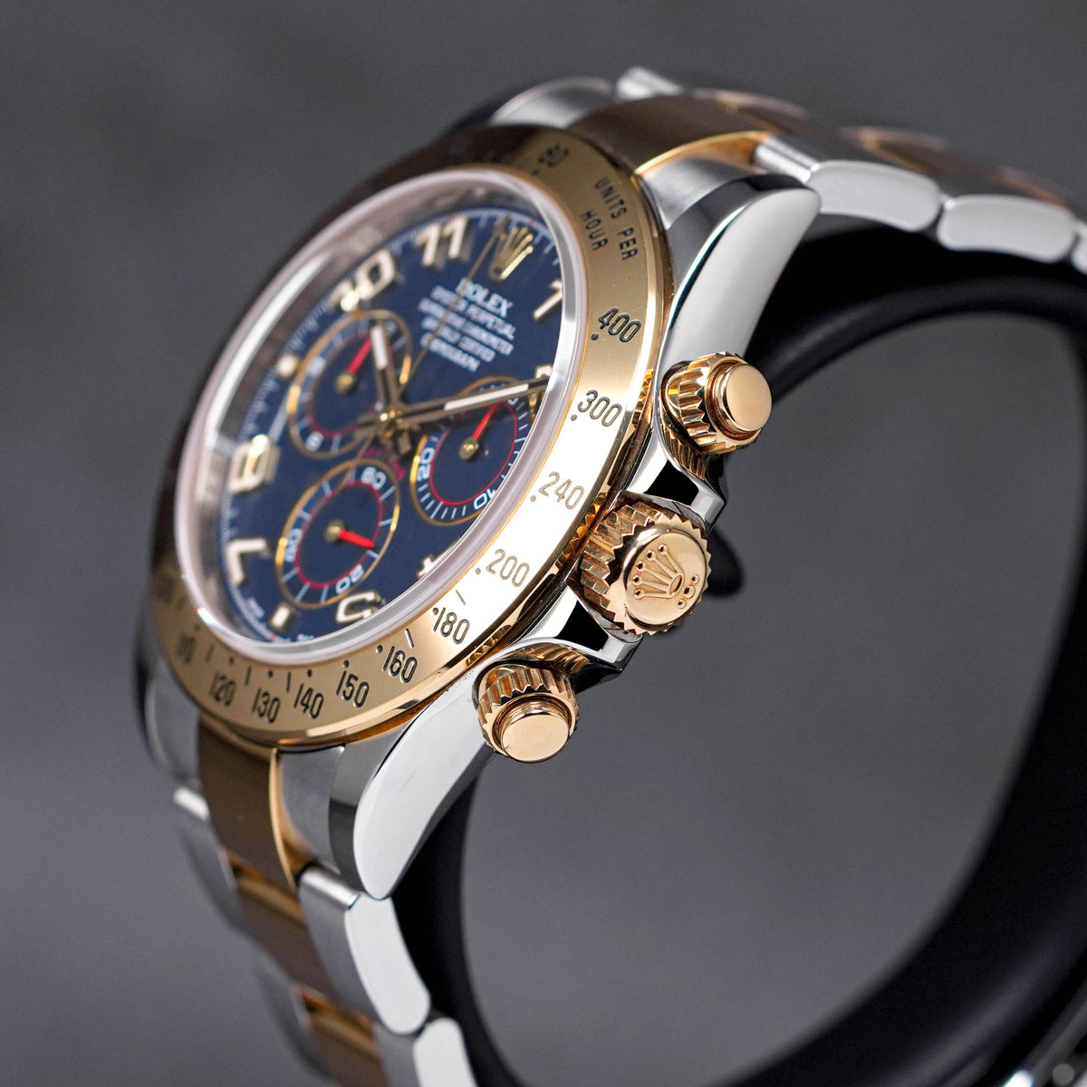 Rolex Daytona Racing Blue Yellowgold