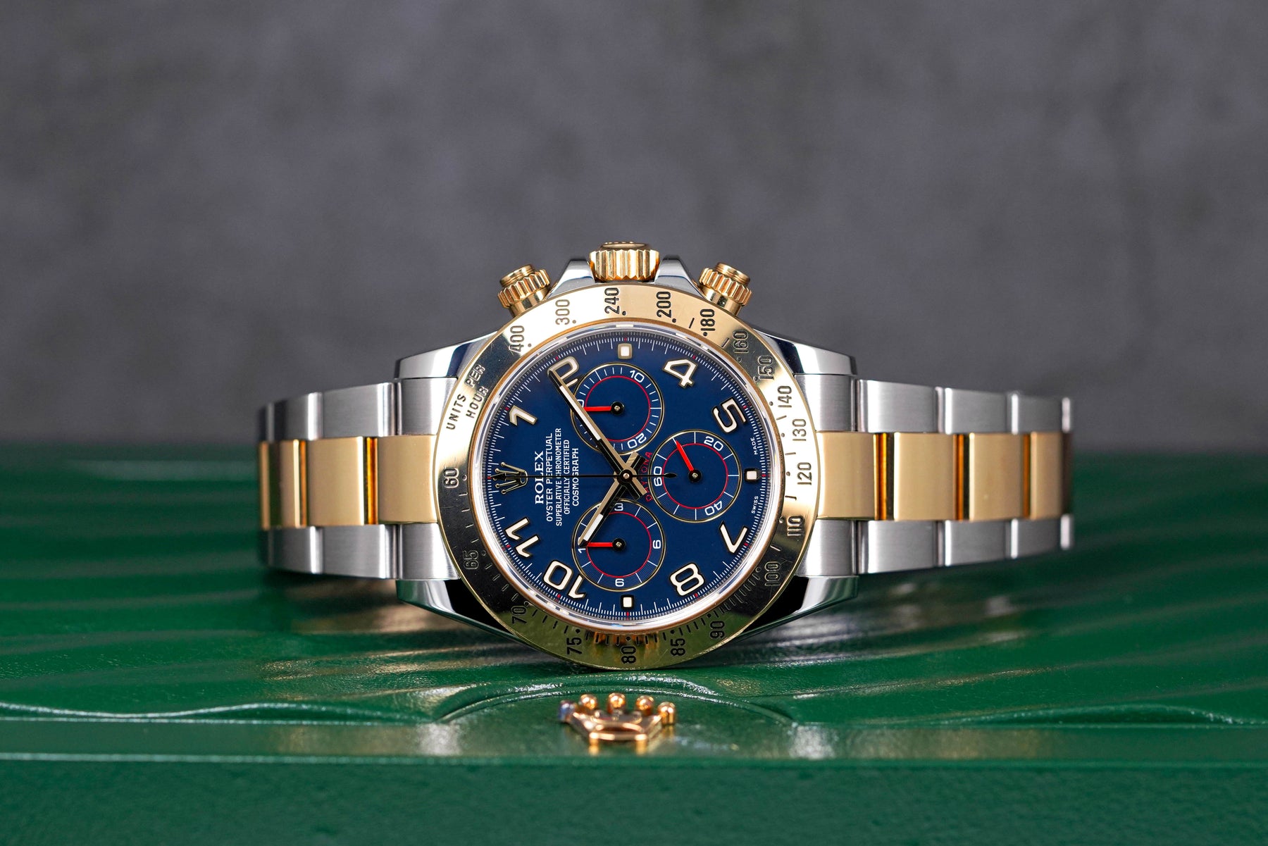 Rolex Daytona Racing Blue Yellowgold