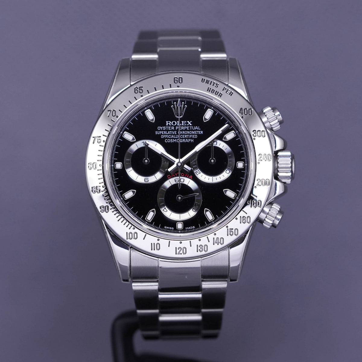 DAYTONA STEEL BLACK DIAL (2013)