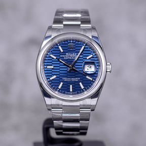 Rolex Datejust Fluted Blue