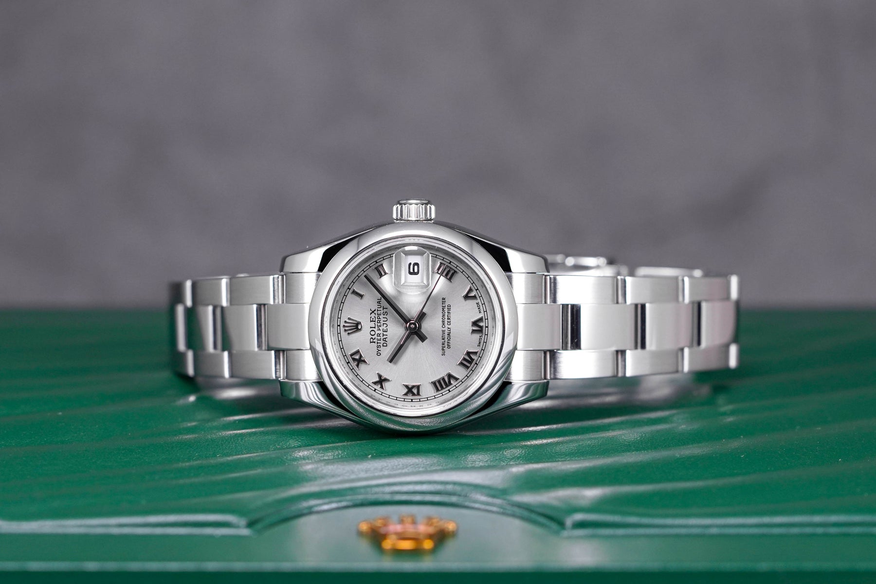 DATEJUST 26MM SILVER ROMAN DIAL (2008)