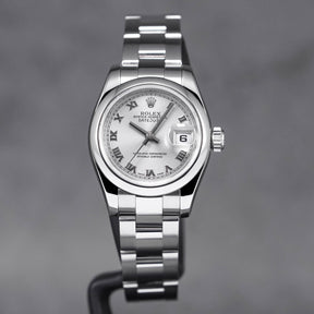 DATEJUST 26MM SILVER ROMAN DIAL (2008)