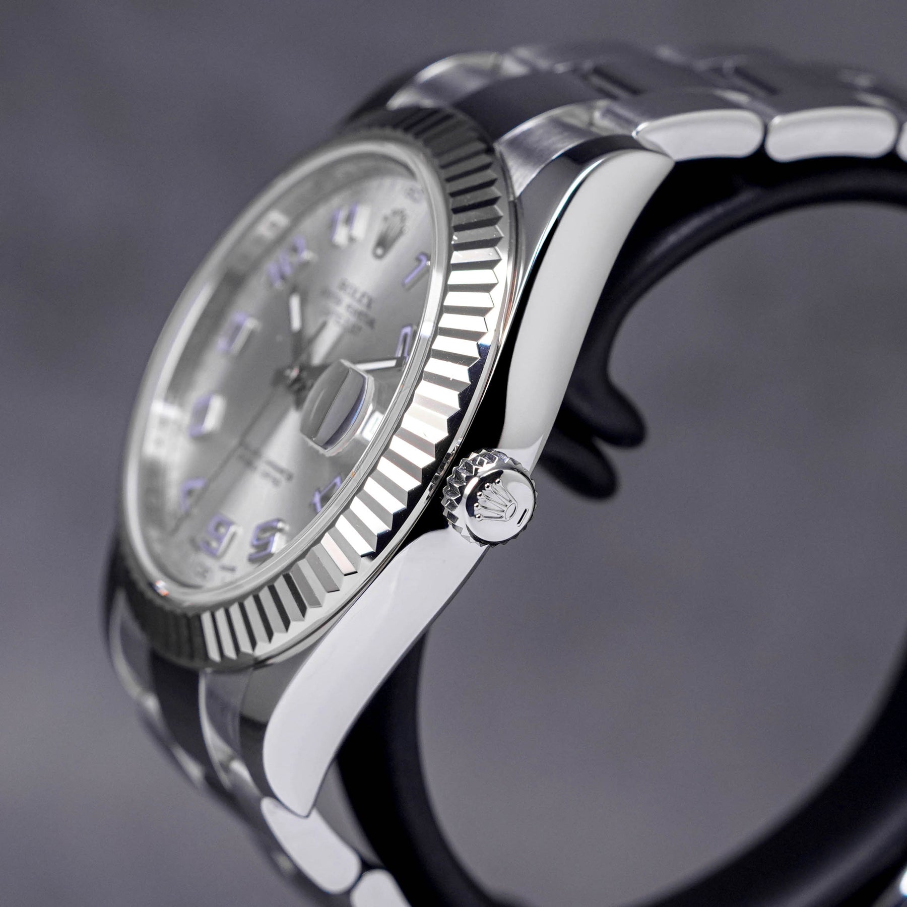 DATEJUST-II 41MM RHODIUM ARABIC DIAL (2014)