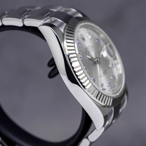 DATEJUST-II 41MM RHODIUM ARABIC DIAL (2014)