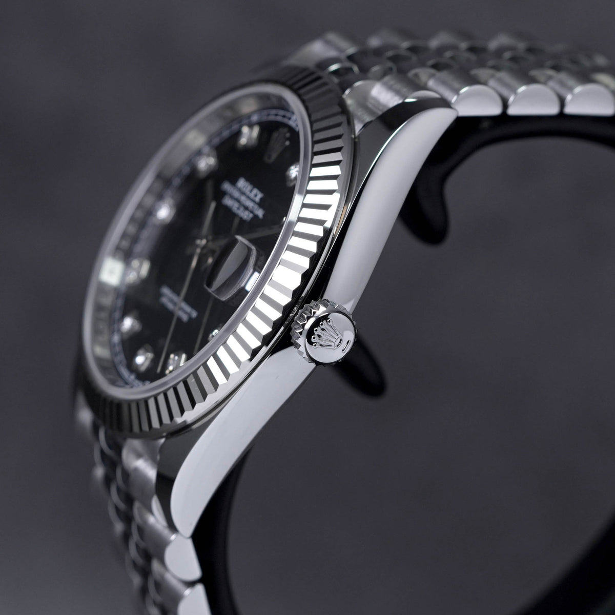 DATEJUST 41MM BLACK DIAMOND INDEX DIAL (2020)