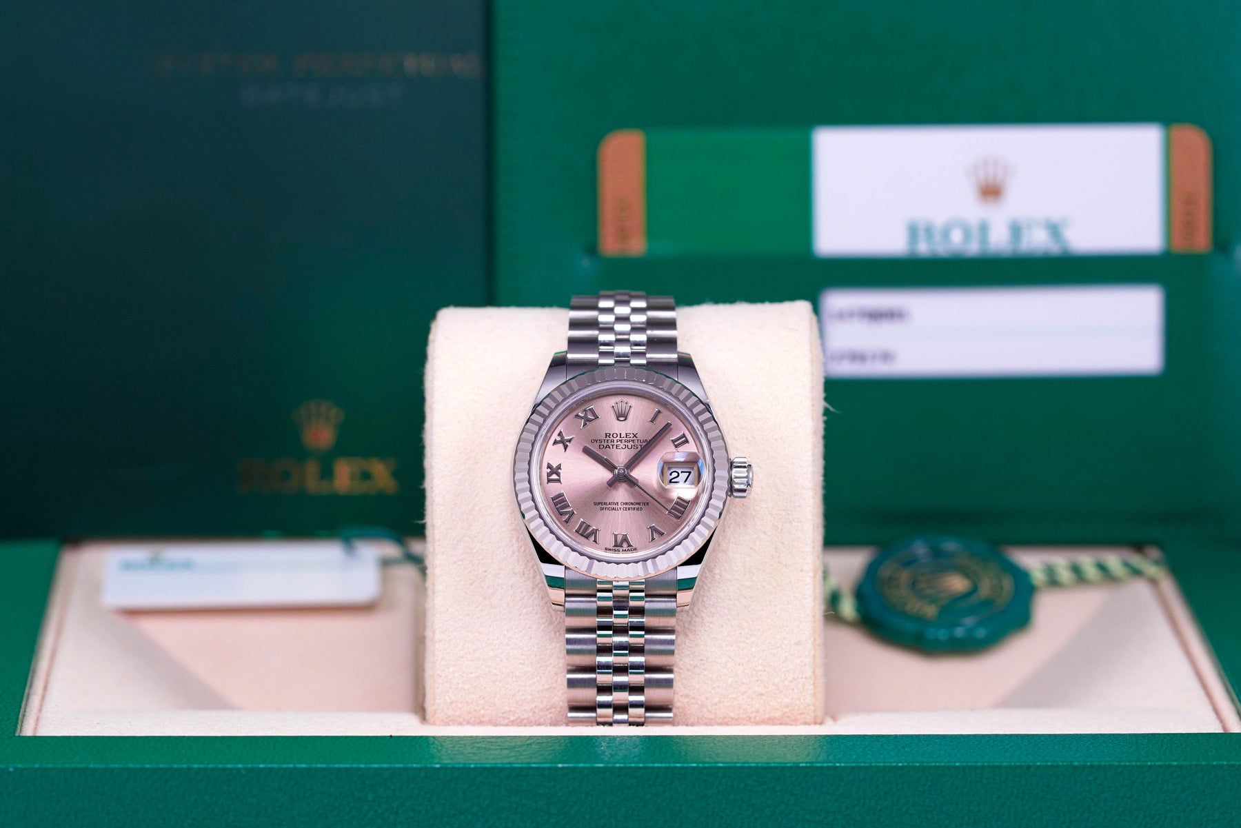 Rolex Datejust Pink Roman 279174