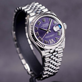 Rolex Datejust Purple Roman Diamond VI