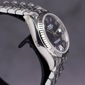 Rolex Datejust Purple Roman Diamond on VI