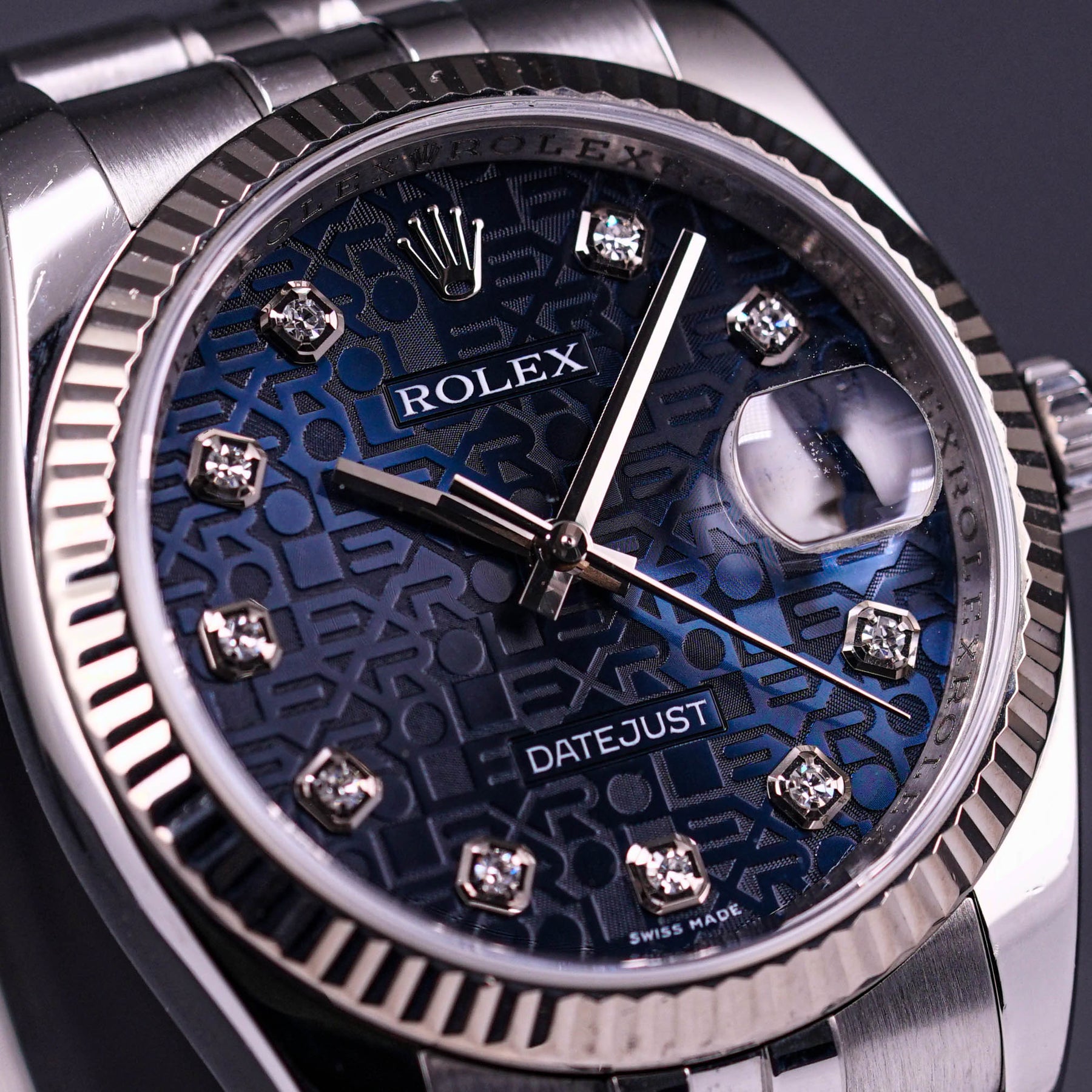 DATEJUST BLUE COMPUTERIZED DIAL (2008)
