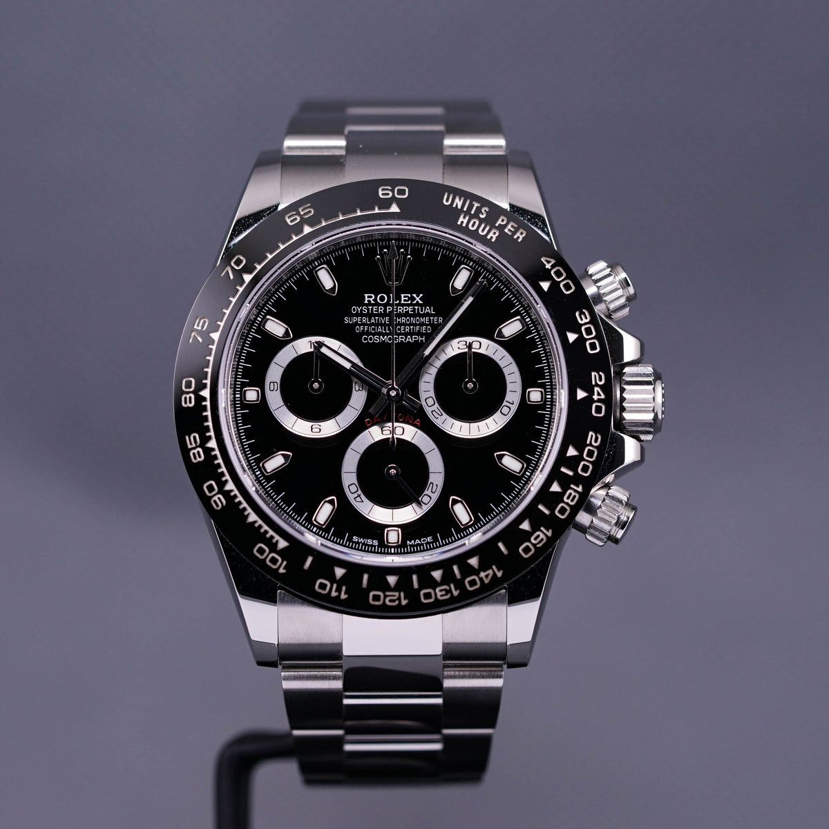 DAYTONA STEEL CERAMIC BLACK DIAL (2021)