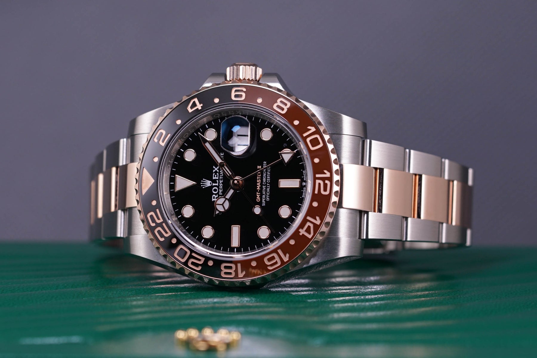 GMT MASTER-II ROOTBEER TWOTONE ROSEGOLD