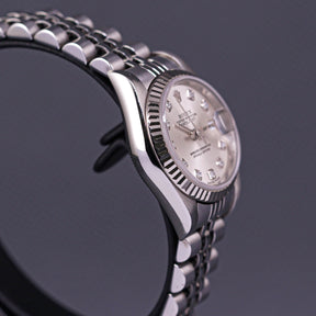 DATEJUST SILVER DIAMOND DIAL (2004)