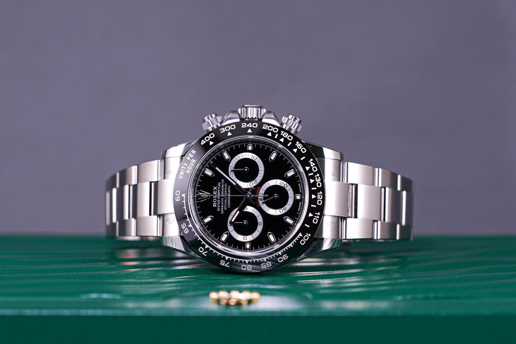 DAYTONA STEEL CERAMIC BEZEL BLACK DIAL (2022)