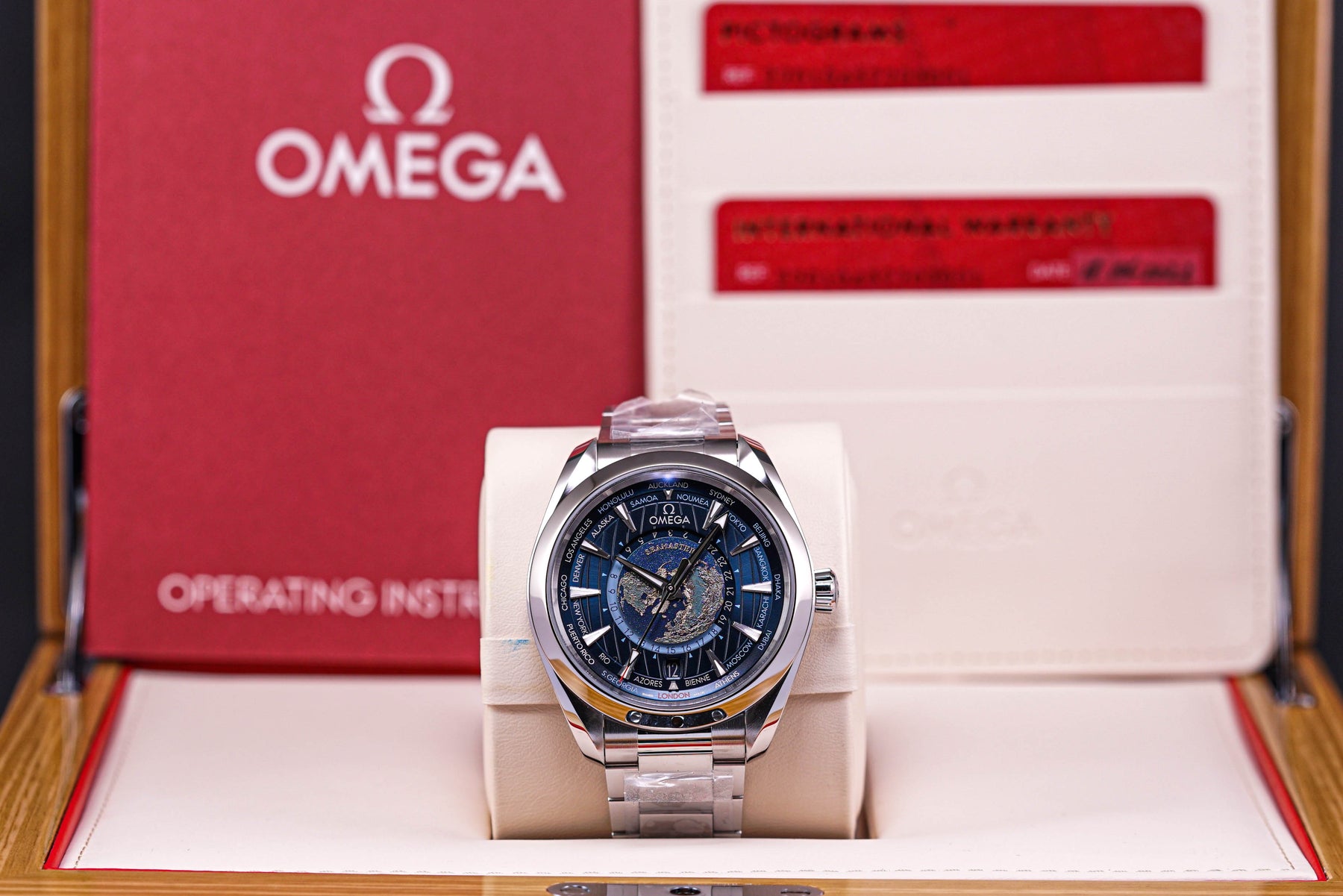 SEAMASTER AQUATERRA GMT WORLDTIMER (2022)