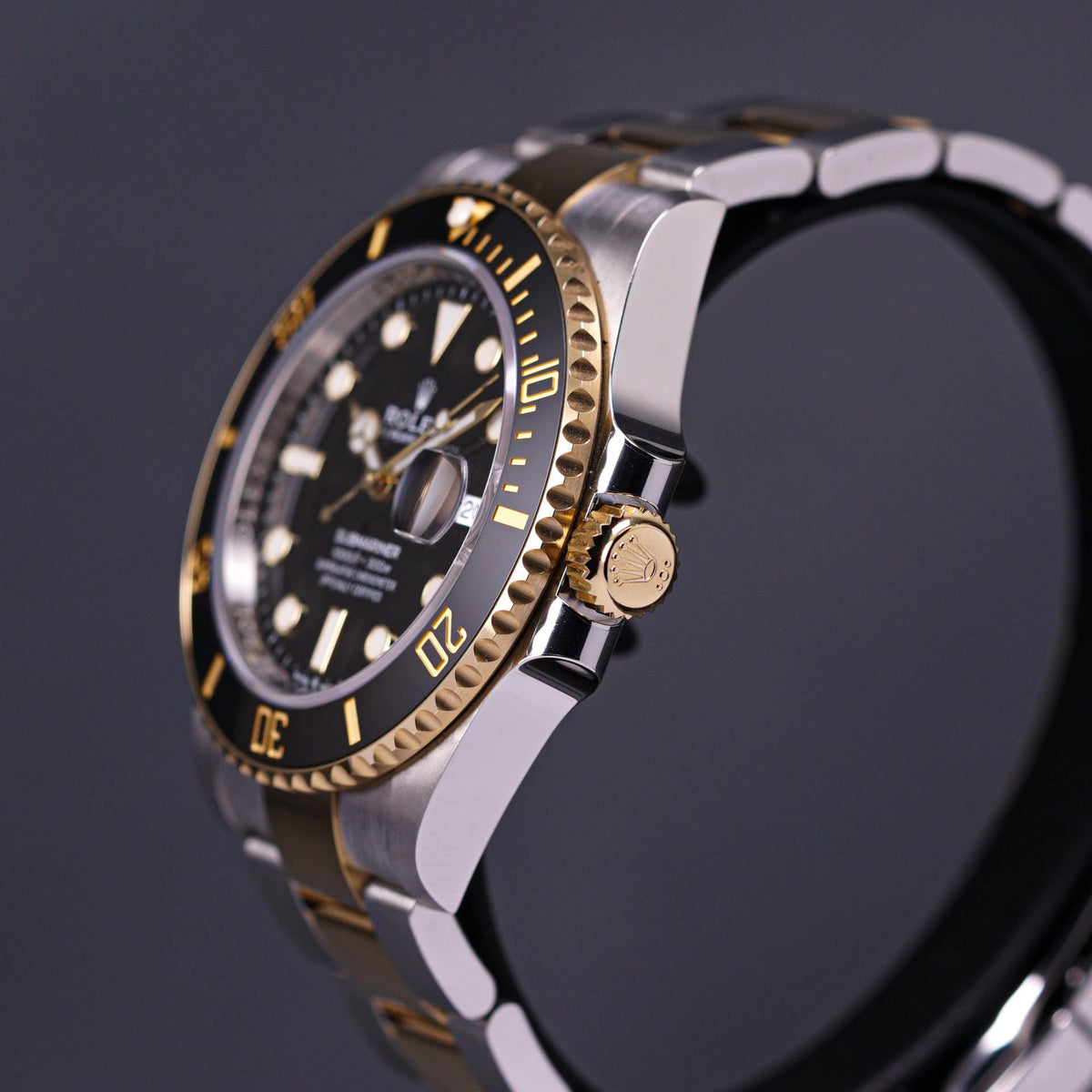 SUBMARINER DATE 41MM TWOTONE YELLOWGOLD BLACK DIAL (2022)