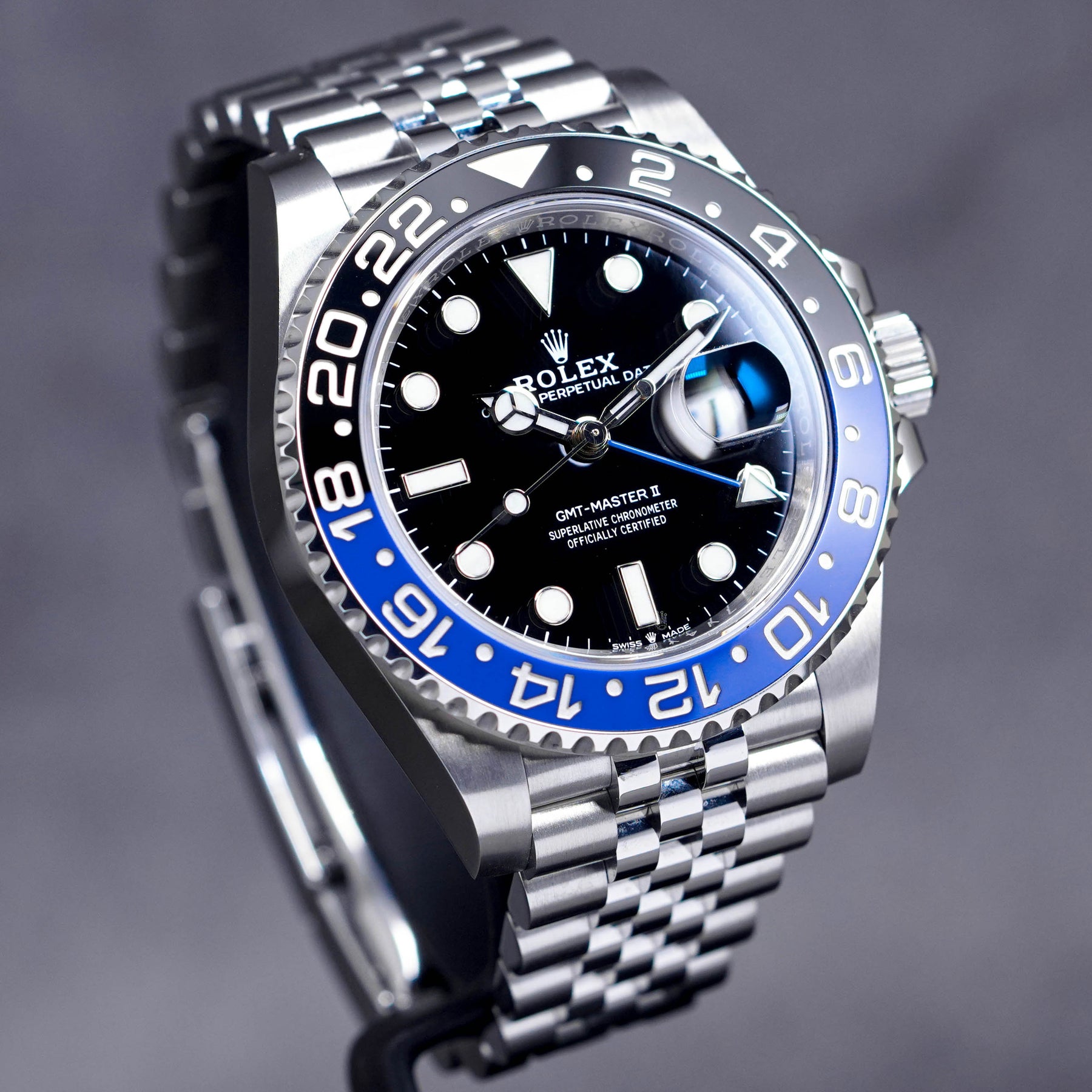 ROLEX GMT MASTER-II BATGIRL